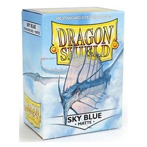 DRAGON SHIELDS PRO MATTE AZZURRI (100)