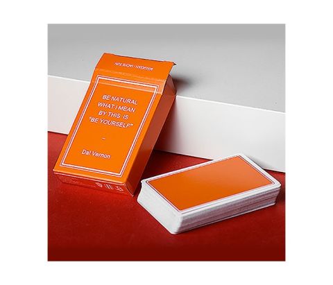 CARTE MAGIA NOTEBOOK ORANGE