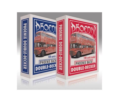 CARTE MAGIA MAZZO DOPPIO PHOENIX ROSSO