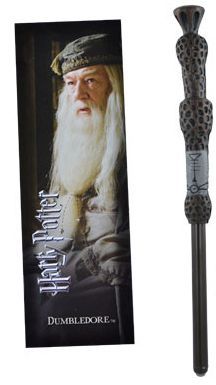 BACCHETTA PENNA E SEGNALIBRO DUMBLEDORE