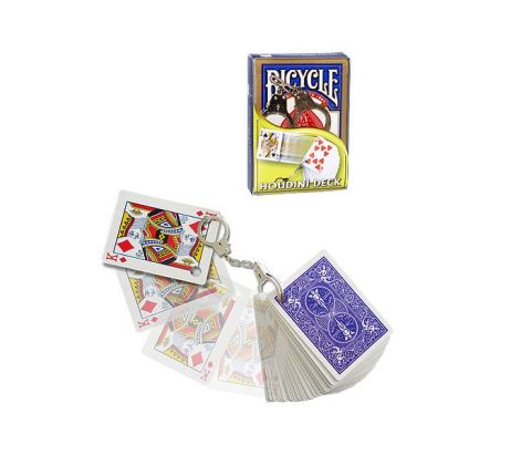 CARTE BICYCLE HOUDINI BLU + MANETTE