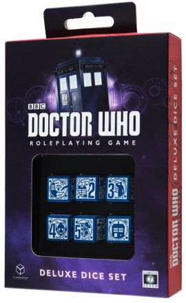 SET 6 DADI DOCTOR WHO DELUXE