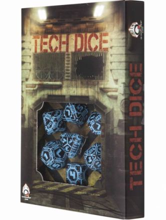 SET 7 DADI TECH NERI/BLU