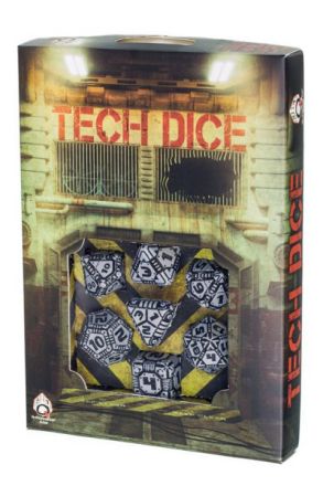 SET 7 DADI TECH GRIGI/NERI