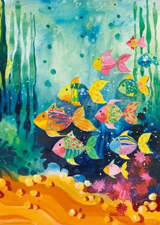 PUZZLE 1000: SHOAL OF FISH