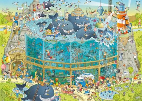 PUZZLE 1000: DEGANO, OCEAN HABITAT