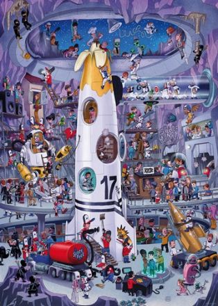 PUZZLE 1000: OESTERLE, ROCKET LAUNCH