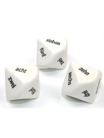 DADO D10 NUMERI TEDESCHI