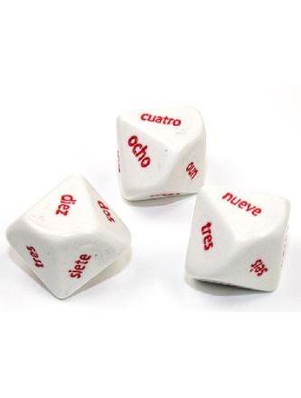 DADO D10 NUMERI SPAGNOLI