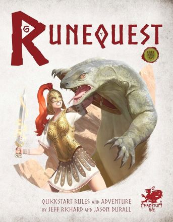 RUNEQUEST QUICKSTART RULES AND ADVENTURE