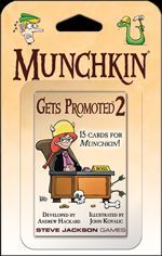 MUNCHKIN GETS PROMOTED 2 BLISTER PACK