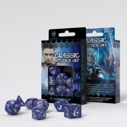 SET 7 DADI CLASSIC RPG COBALT