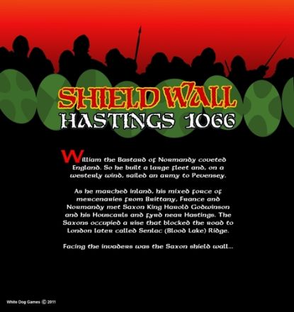 SHIELD WALL: HASTINGS 1066