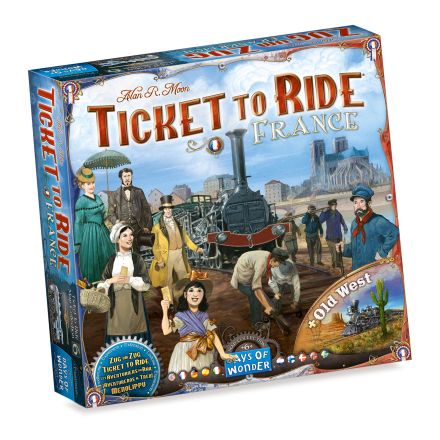 TTR – TICKET TO RIDE FRANCIA + VECCHIO WEST