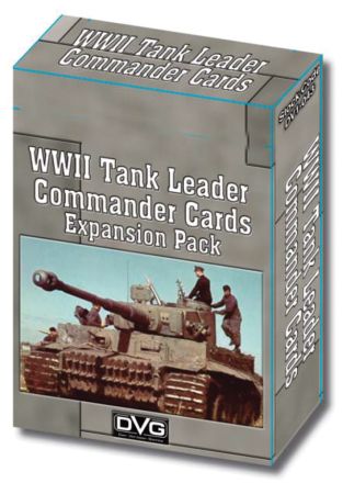 TANK LEADER ENEMY COMMANDER CARDS