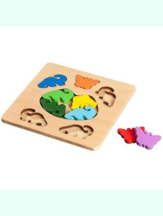 BUTTERFLY AND DINOSAUR