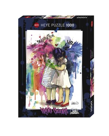 PUZZLE 1000: FREE COLOURS, IMAGINATION