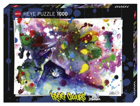 PUZZLE 1000: FREE COLOURS, MEOW