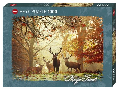 PUZZLE 1000: MAGIC FORESTS, STAGS
