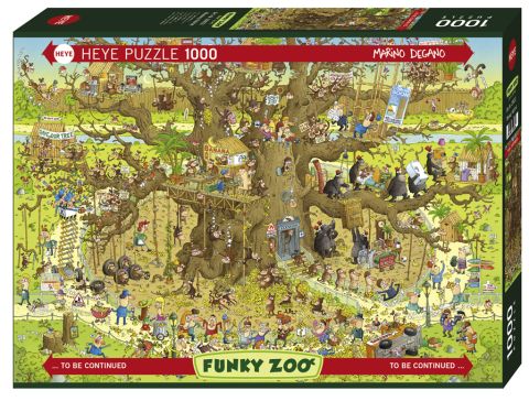 PUZZLE 1000: DEGANO, MONKEY HABITAT