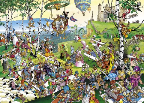 PUZZLE 1000: CALLIGARO, PICNIN