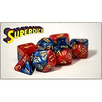 SET 7 DADI HALFSIES SUPERDICE