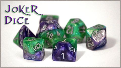 SET 7 DADI HALFSIES JOKER