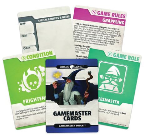 5TH EDITION FANTASY: GAMEMASTER CARDS
