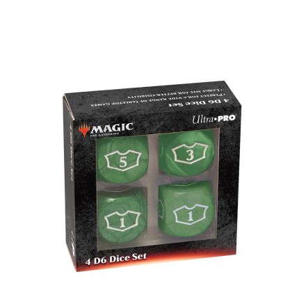SET 4 DADI MAGIC DELUXE VERDI