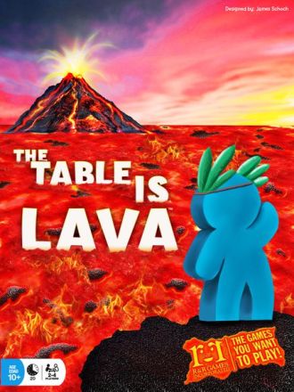 TABLE IS LAVA