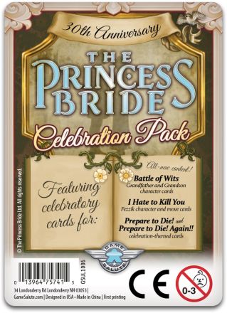 PRINCESS BRIDE: CELEBRATION PACK
