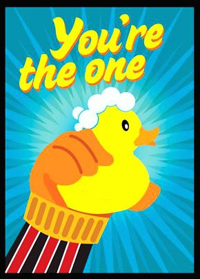 DECK PROTECTORS RUBBER DUCKY (50)