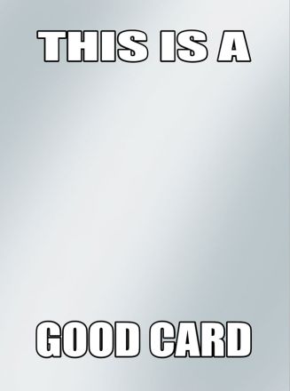 DECK PROTECTORS COVERS: GOOD CARD (50)