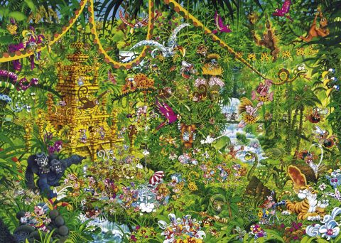 PUZZLE 2000: RYBA, DEEP JUNGLE