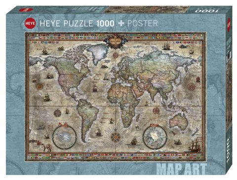 PUZZLE 1000: RETRO WORLD