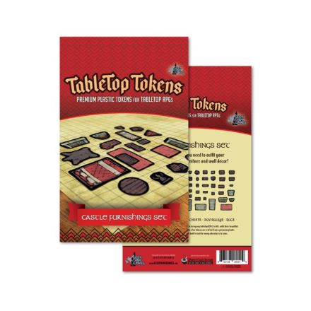 TABLETOP TOKENS: CASTLE FURNITURE SET