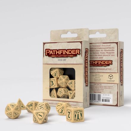 SET 7 DADI PATHFINDER PLAYTEST