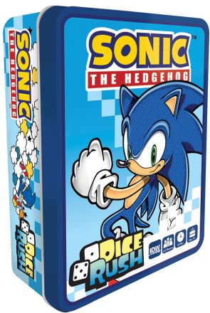 SONIC THE HEDGEHOG DICE RUSH GAME TIN
