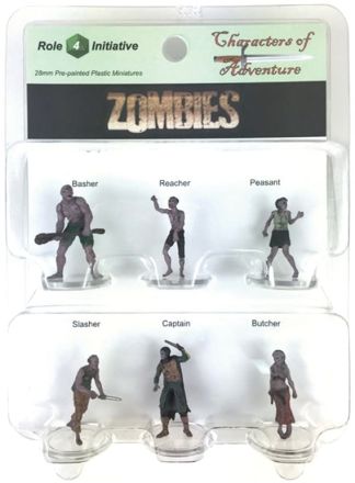 CHARACTERS OF ADVENTURE: ZOMBIES