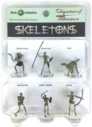 CHARACTERS OF ADVENTURE: SKELETONS