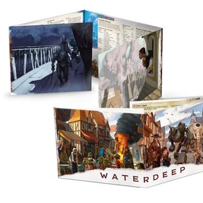 D&D5 – WATERDEEP: SCHERMO DEL D.M.
