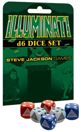 ILLUMINATI D6 DICE SET