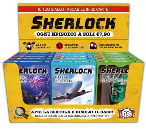 SHERLOCK (ESPOSITORE 15 PEZZI)