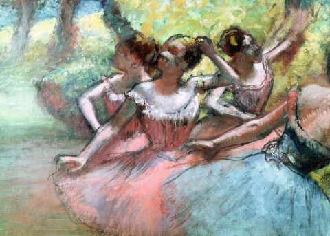 PUZZLE 1000: DEGAS, 4 BALLERINE