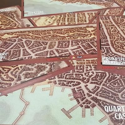D&D5 – WATERDEEP: MAPPE DEI QUARTIERI