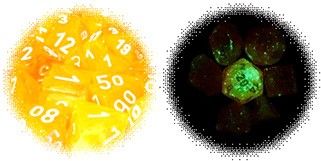 SET 7 DADI FESTIVE FLARE/WHITE