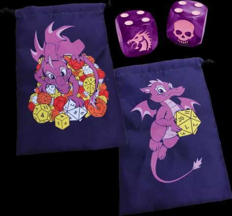 SACCHETTO PORTADADI DICE DRAGON