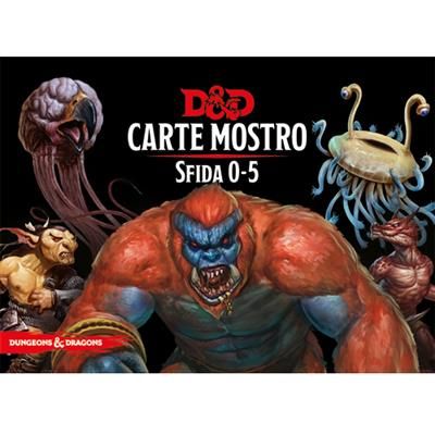 D&D5 – CARTE MOSTRO SFIDA 0-5