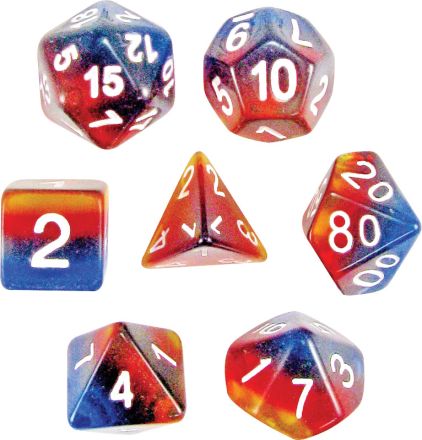 SET 7 DADI BLU MENTA