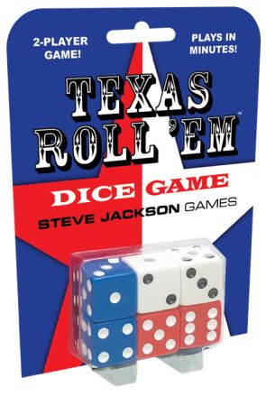 SET 6 DADI 6D TEXAS ROLL'EM